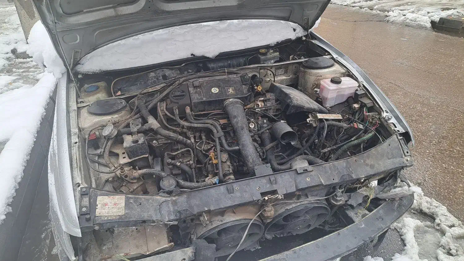 405 تصادفی مدل ۸۵|خودرو سواری و وانت|مشهد, نیزه|دیوار