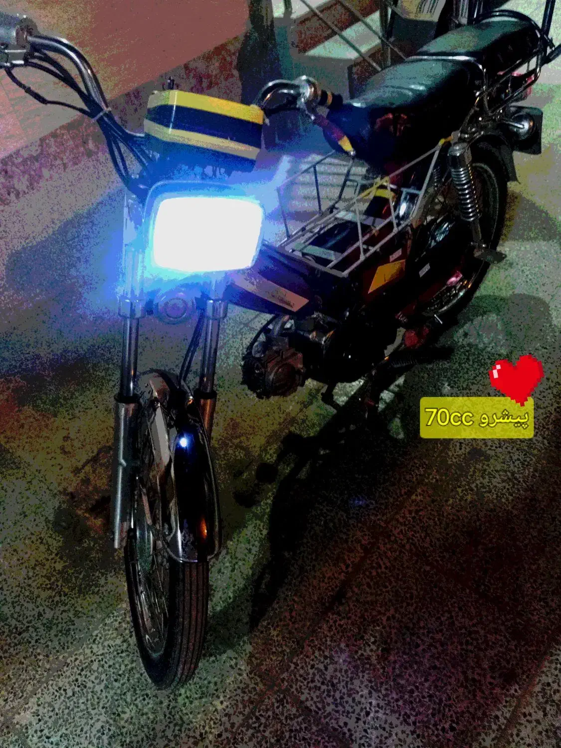 هوندا 70cc پیشرو|موتورسیکلت|نجف‌آباد, یزدانشهر|دیوار