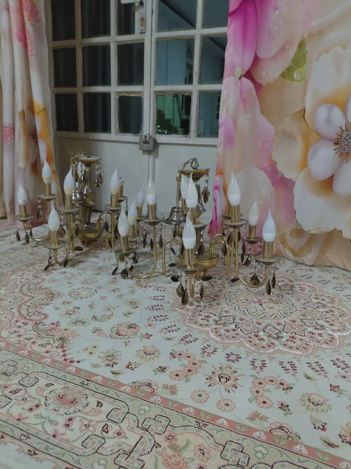 لوستر|لوستر و چراغ آویز|خرم‌آباد, |دیوار