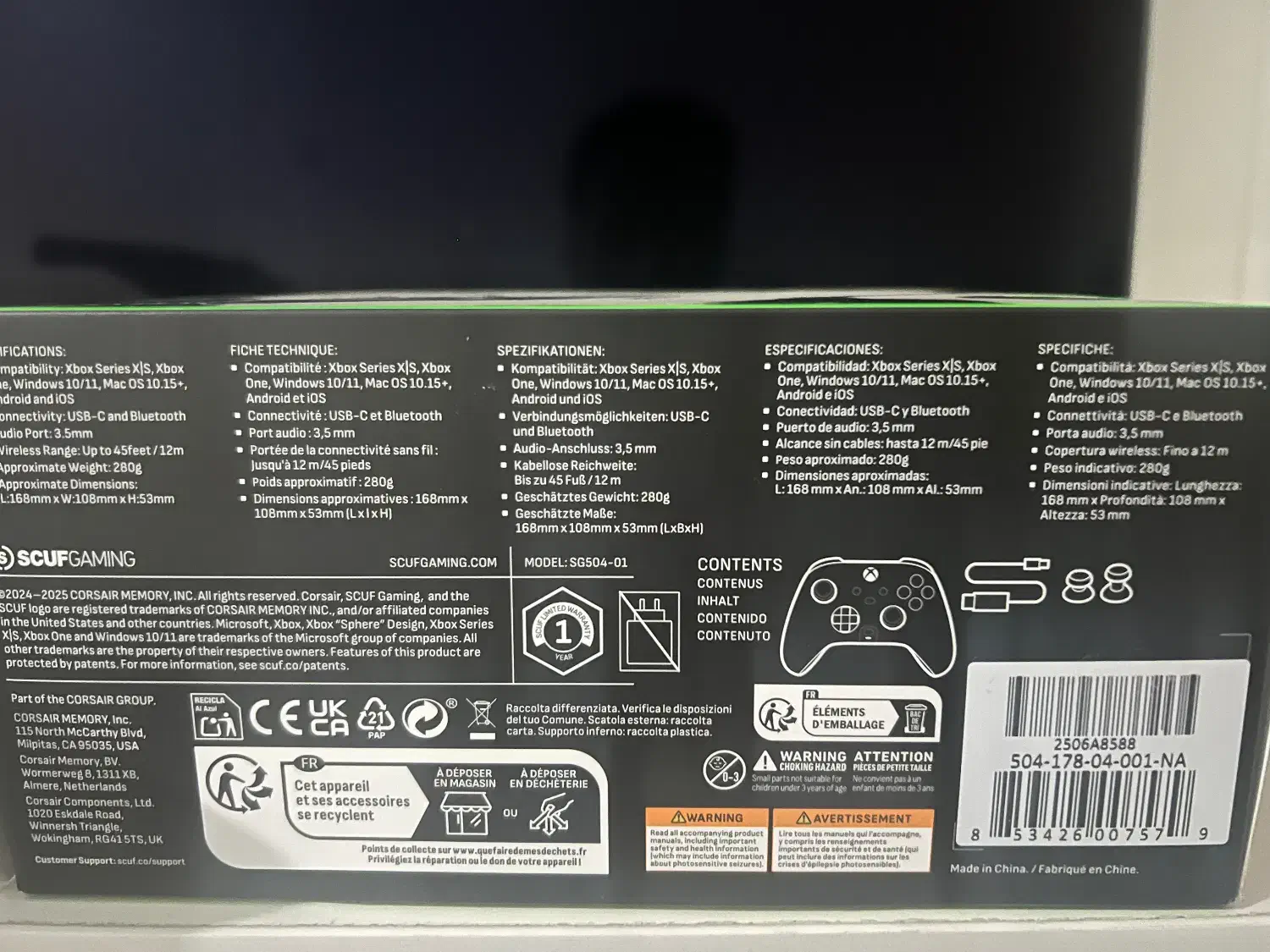 دسته SCUF Instinct Pro برای Xbox و PC|کنسول، بازی ویدئویی و آنلاین|تهران, ونک|دیوار