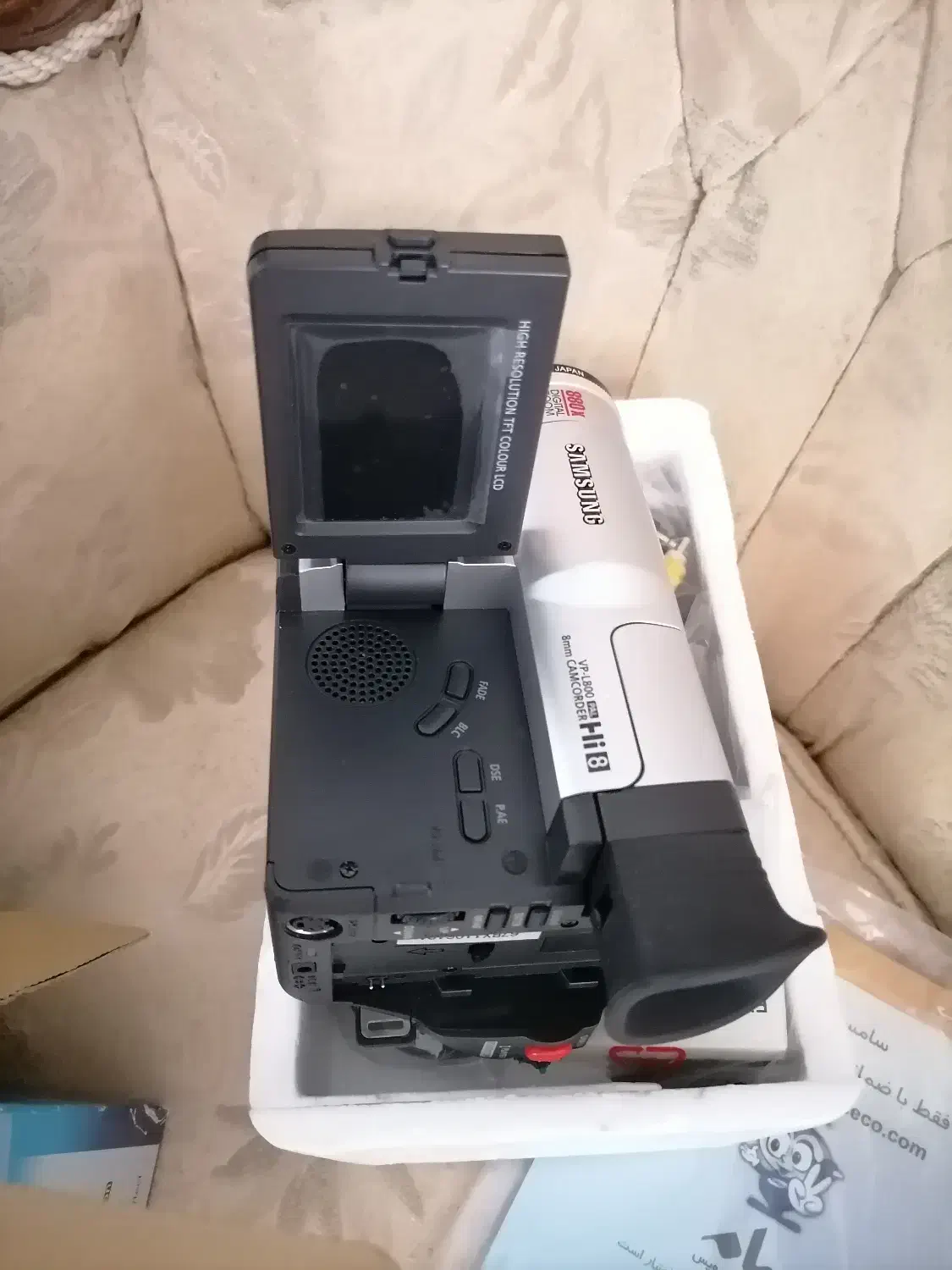 دوربین فیلمبرداری سامسونگ|دوربین عکاسی و فیلم‌برداری|پرند, فاز ۰|دیوار