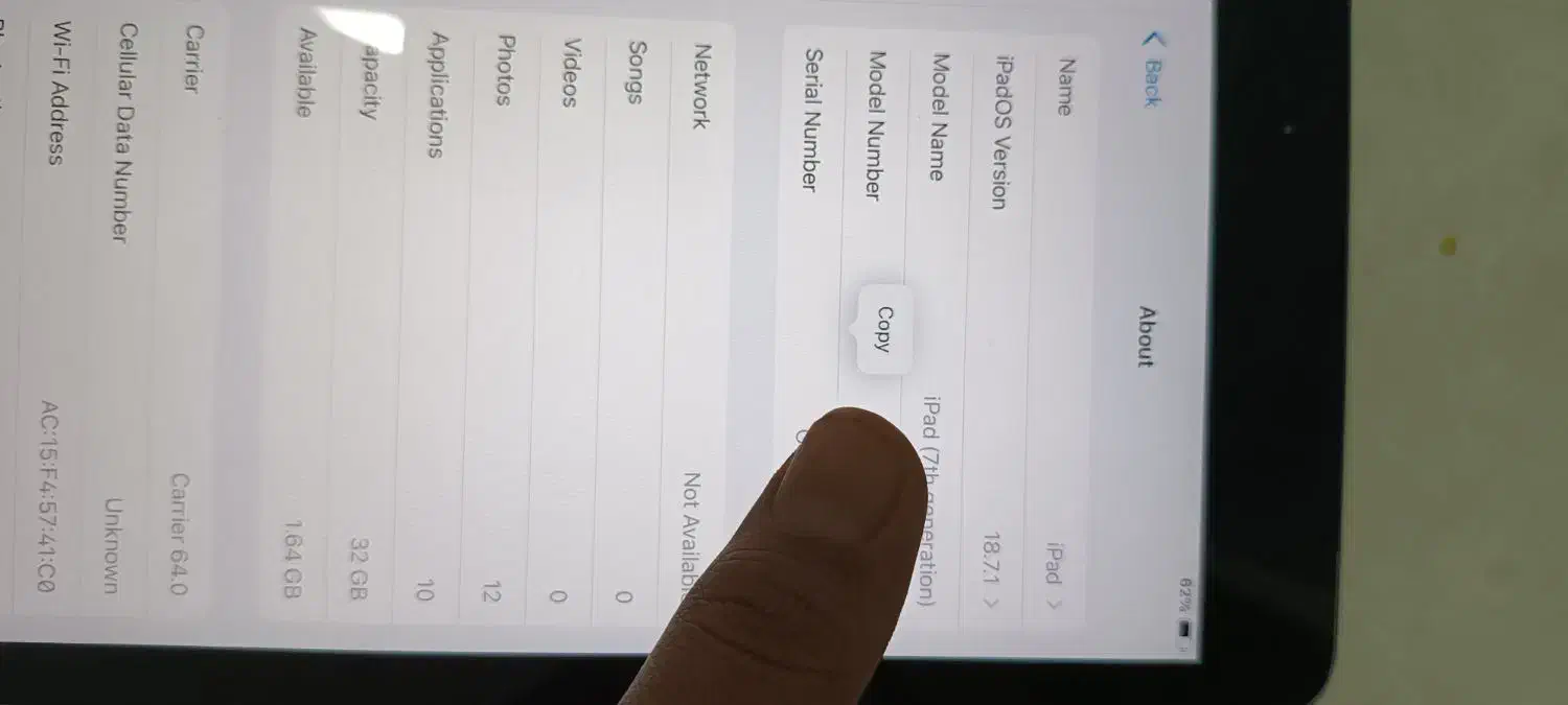 آیپد 7با لوازم|تبلت|تهران, ارامنه|دیوار