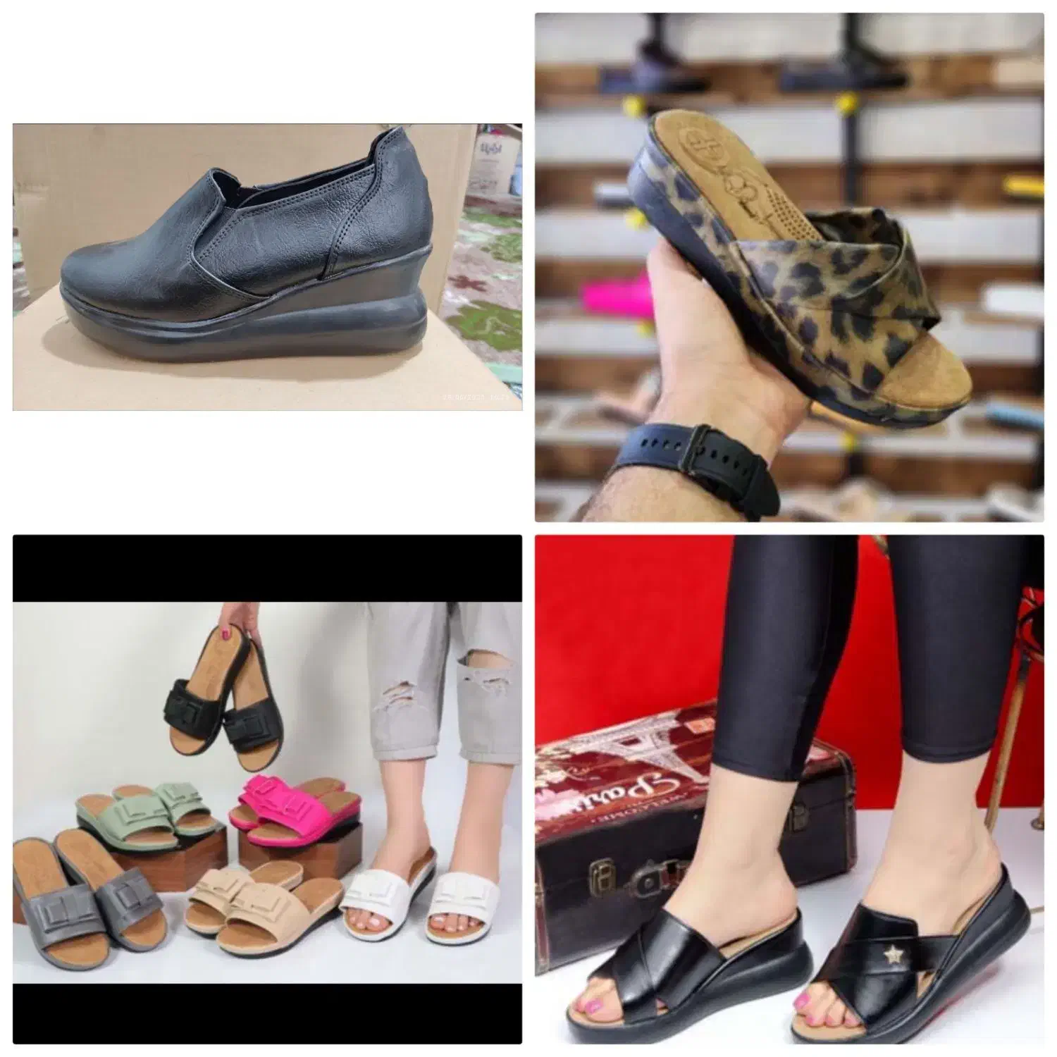 صندل دمپایی سایز بندی موجود.. هدیه|کیف، کفش، کمربند|یاسوج, |دیوار