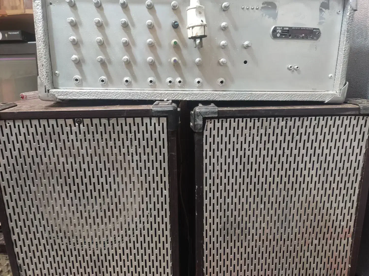 آمپلی فایر و باند فلش خور و بلوتوث دار|سیستم صوتی خانگی|خوی, |دیوار