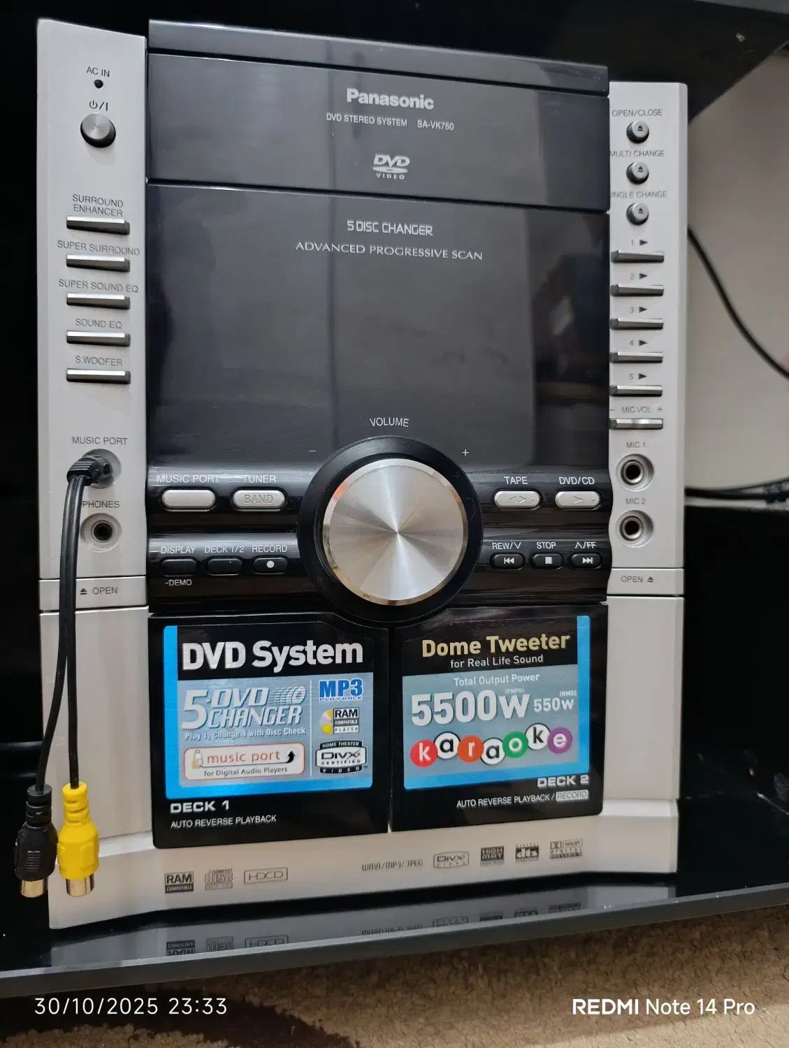 پاناسونیک و سونی|سیستم صوتی خانگی|مشهد, کوی المهدی|دیوار