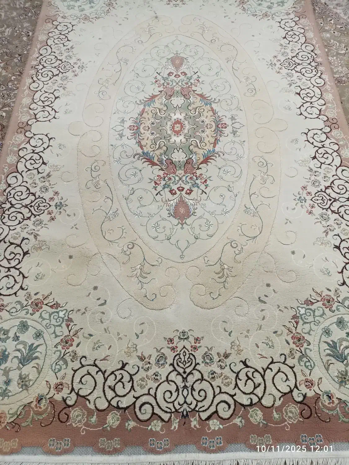 قالی چهار متری. تمیز شسته طرح گردون|فرش|شوشتر, |دیوار