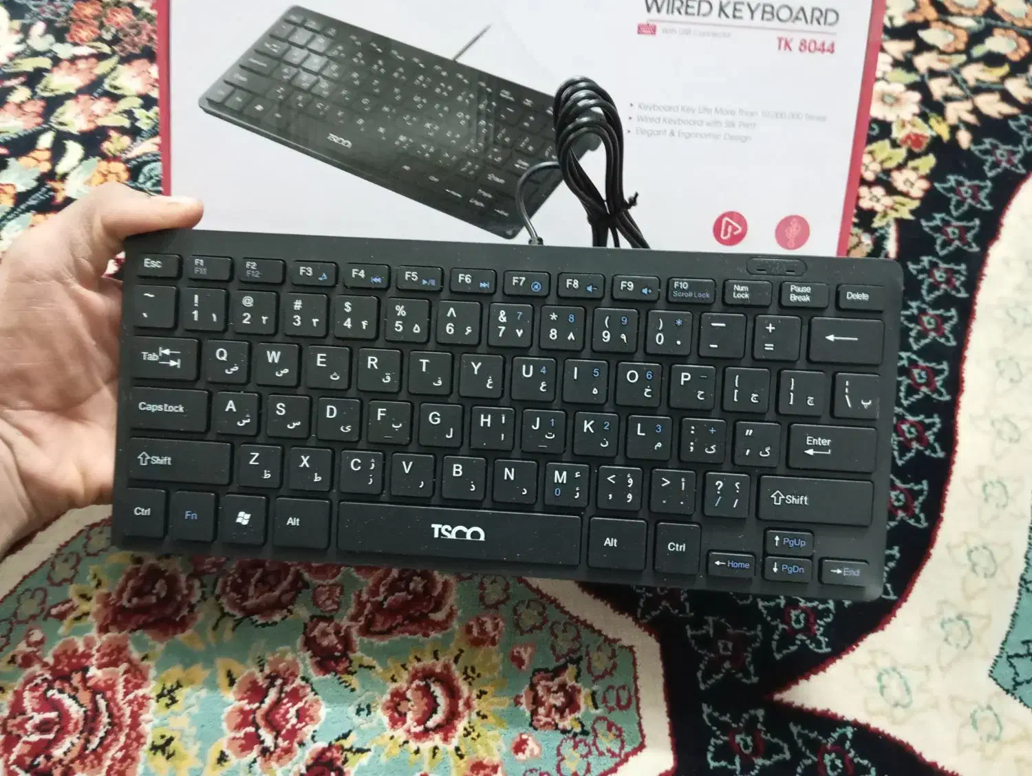 کیبورد سوییچ ممبران تسکو مدل TK 8044|قطعات و لوازم جانبی رایانه|مشهد, شهید احمدی روشن|دیوار