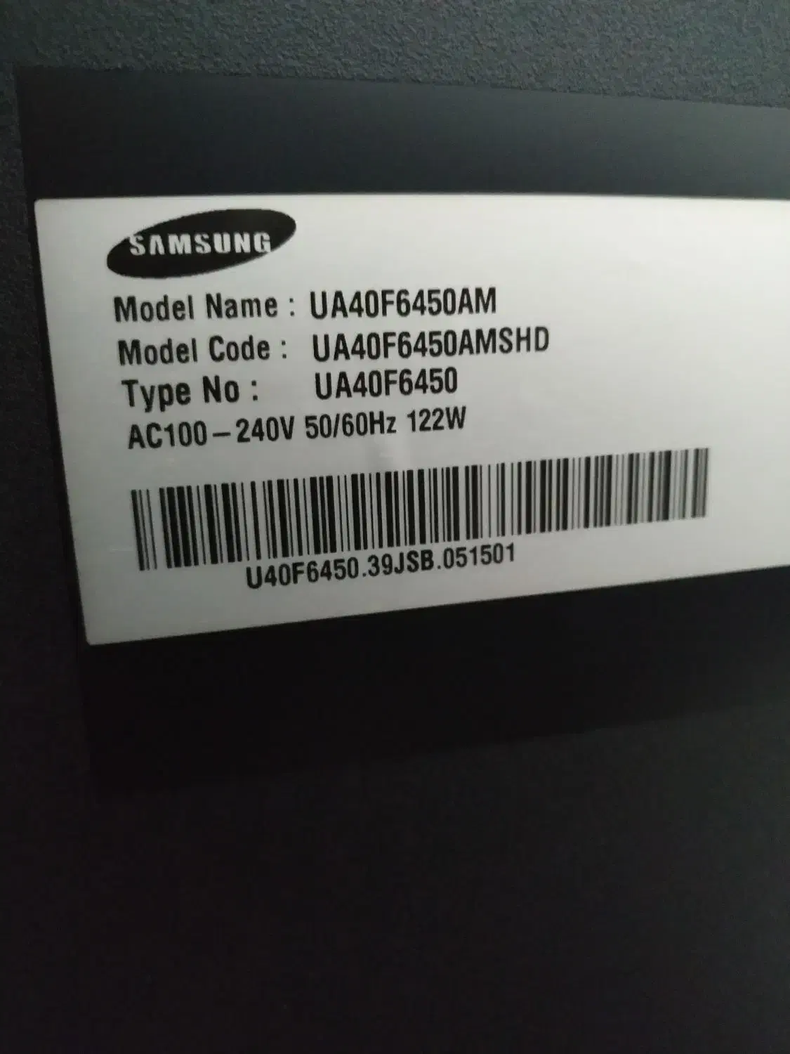 led سامسونگ فول اچ‌دی اصل ۴۲ اینچ|تلویزیون و پروژکتور|شوش, |دیوار