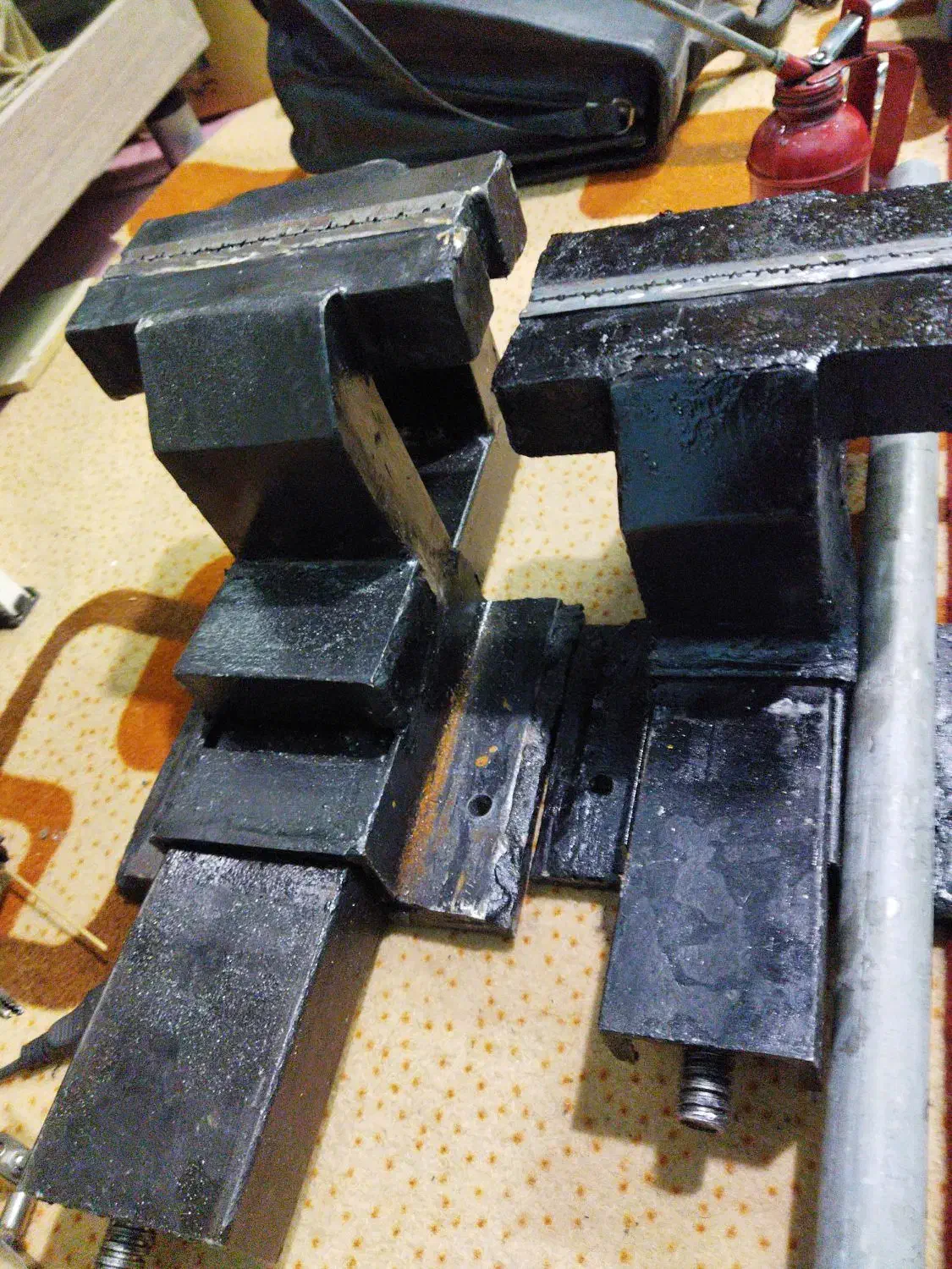 گیره رومیزی گیره دستی پولی کش جک ماشین|ابزارآلات|اهواز, منبع اب|دیوار