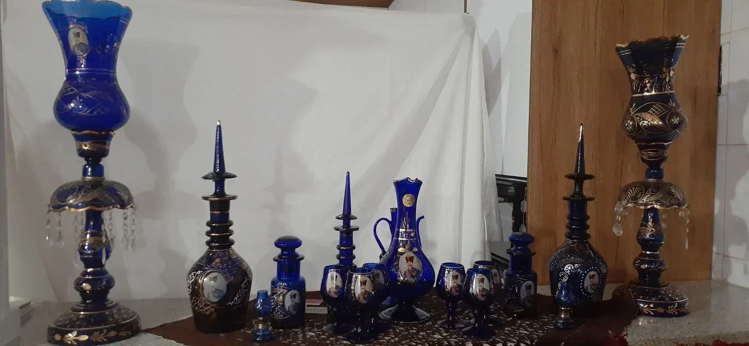 سرویس شاه عباسی|ظروف سرو و پذیرایی|بشاریات, |دیوار