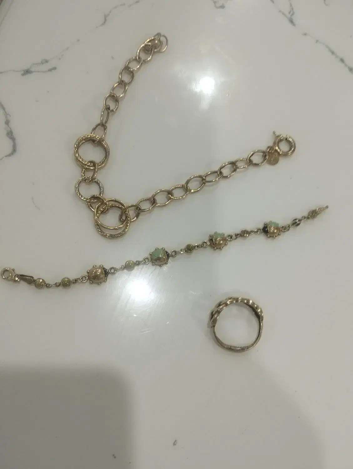 طلا. انگشتر. دستبند . دستبند کفشدوزکی|جواهرات|میاندوآب, |دیوار