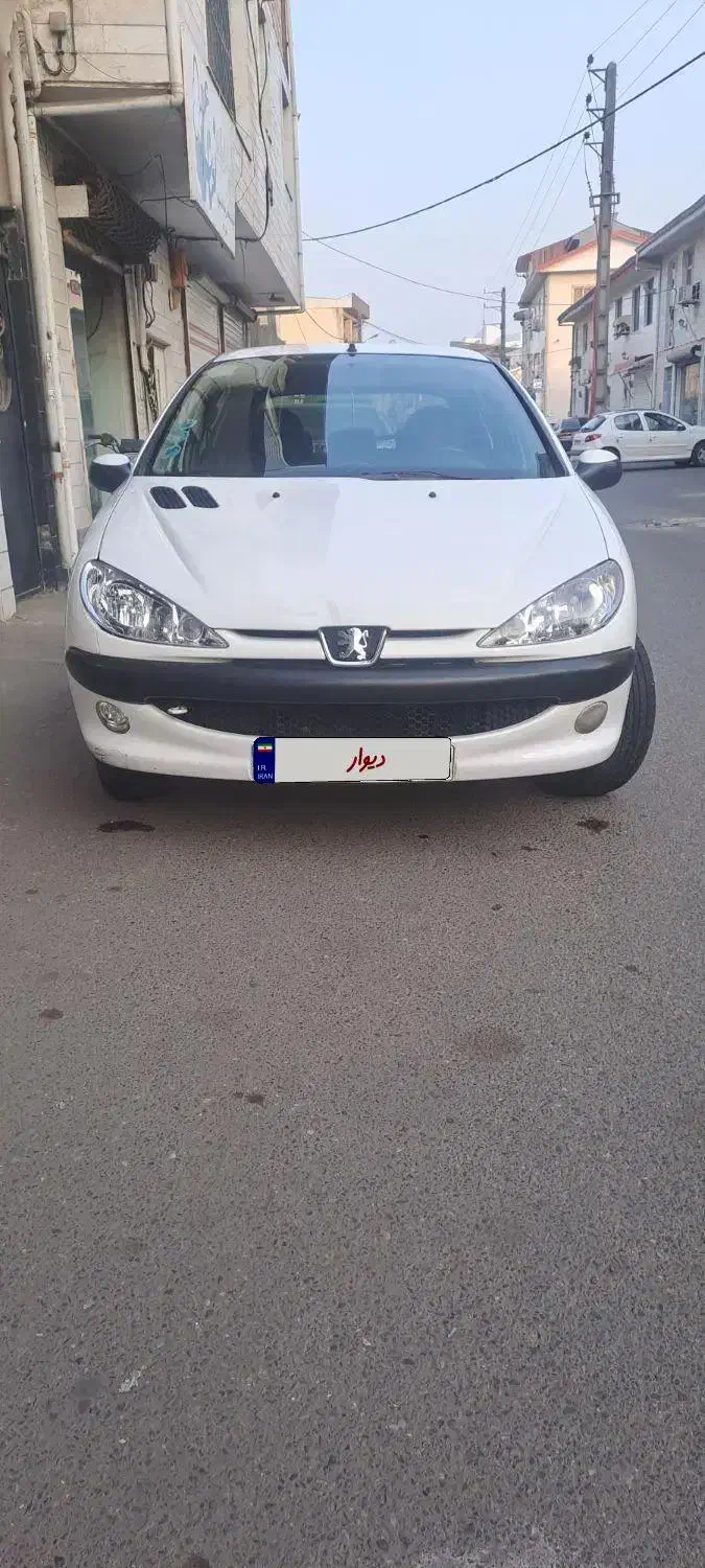 پژو206مدل89 تیپ ۲ سه لکه رنگ|خودرو سواری و وانت|رشت, کوی جام جم|دیوار