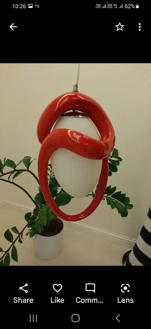 چراغ آویز زیبا|لوستر و چراغ آویز|بجنورد, |دیوار