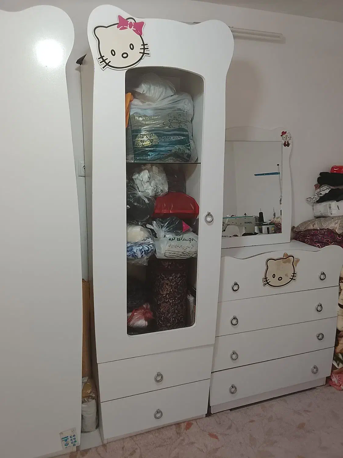 سرویس خواب نوجوانی|تخت و سرویس خواب|قم, ولیعصر|دیوار