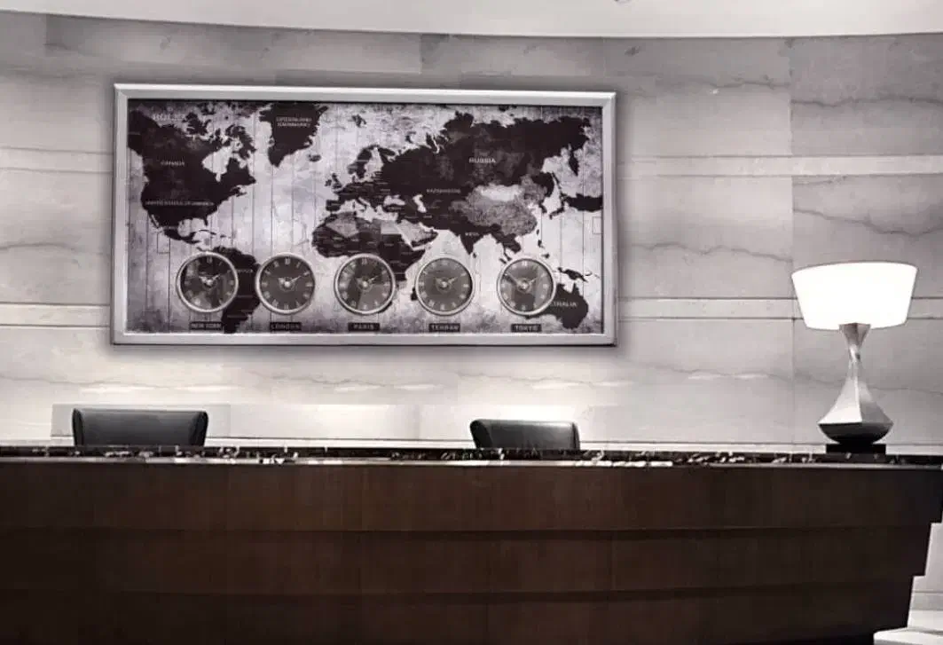 ساعت۵زمانه|ساعت دیواری و تزئینی|مشهد, موسوی قوچانی|دیوار