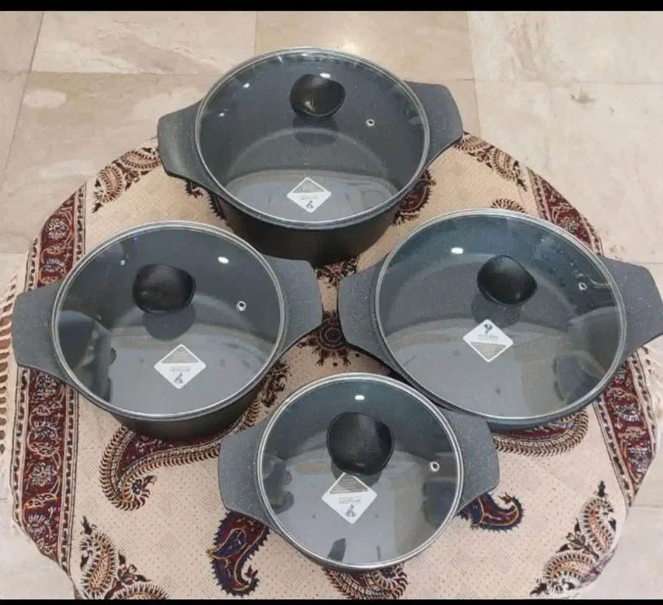 سرویس قابلمه ۸ پارچه چدن|ظروف پختوپز|قم, علی آباد سعدگان|دیوار