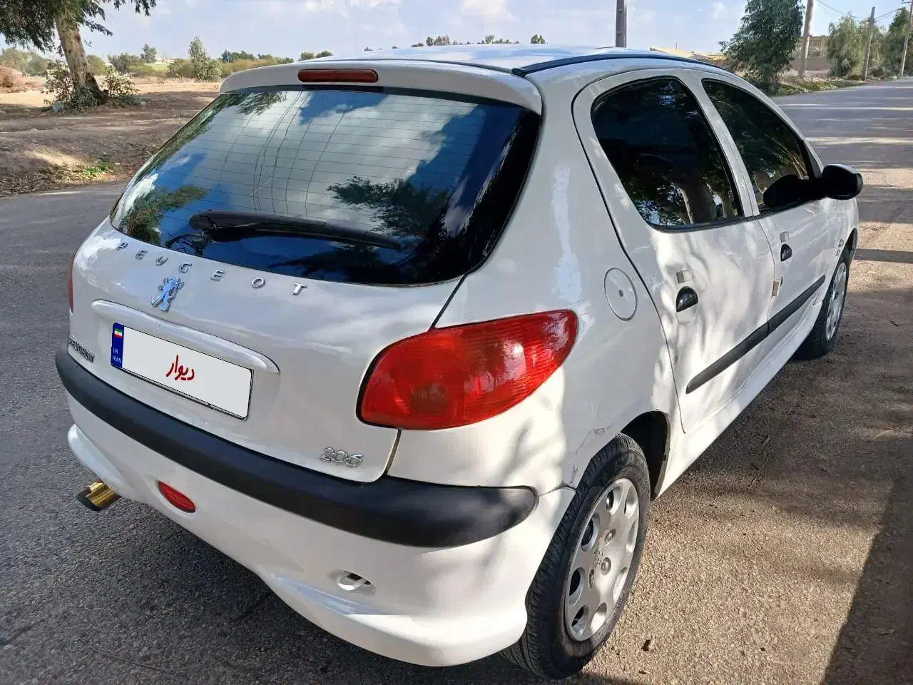 ۲۰۶ تیپ ۵ مدل ۹۵|خودرو سواری و وانت|سوسنگرد, |دیوار