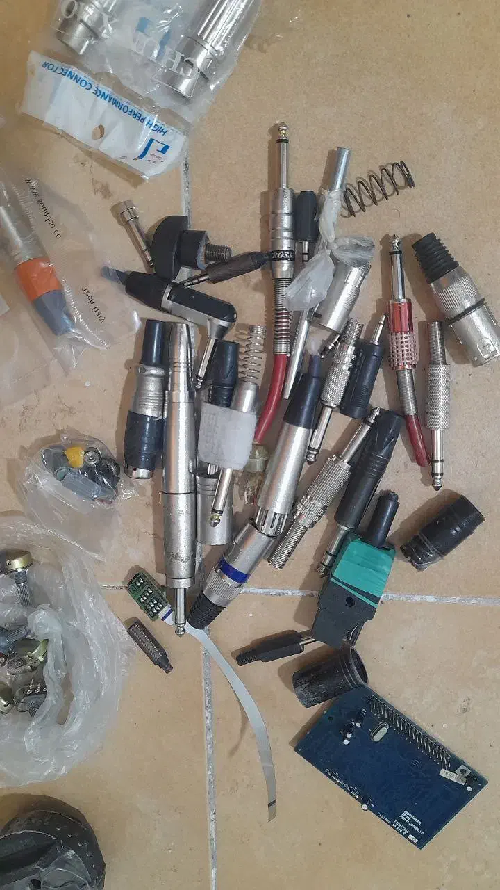 کابل صدا .پاور .میکروفون و فیش صدا|صوتی و تصویری|ورامین, خیر آباد|دیوار