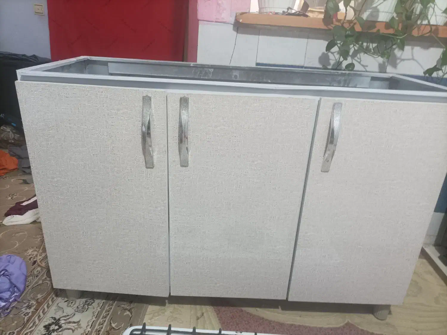 کابینت زیر سینک آشپزخانه نو وگاز تخت ۳شعله کارکرده|اجاق گاز و لوازم برقی پخت‌وپز|محمدشهر, کوی بهار|دیوار