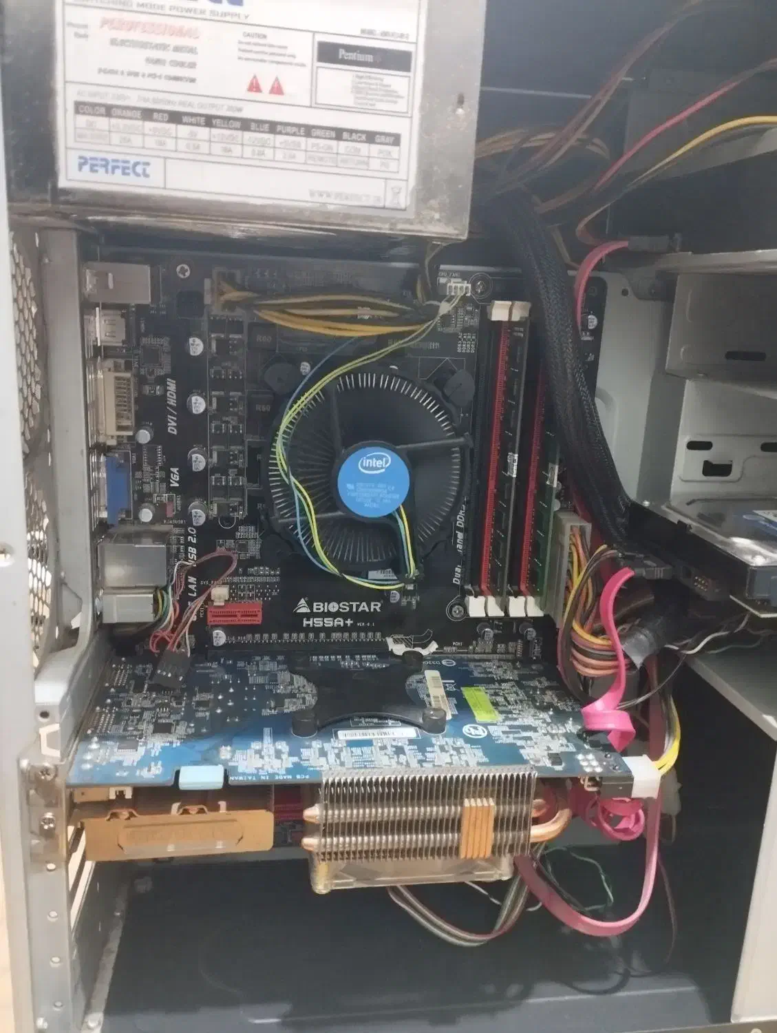 کیس ddr3 i5|رایانه رومیزی|رشت, جانبازان|دیوار