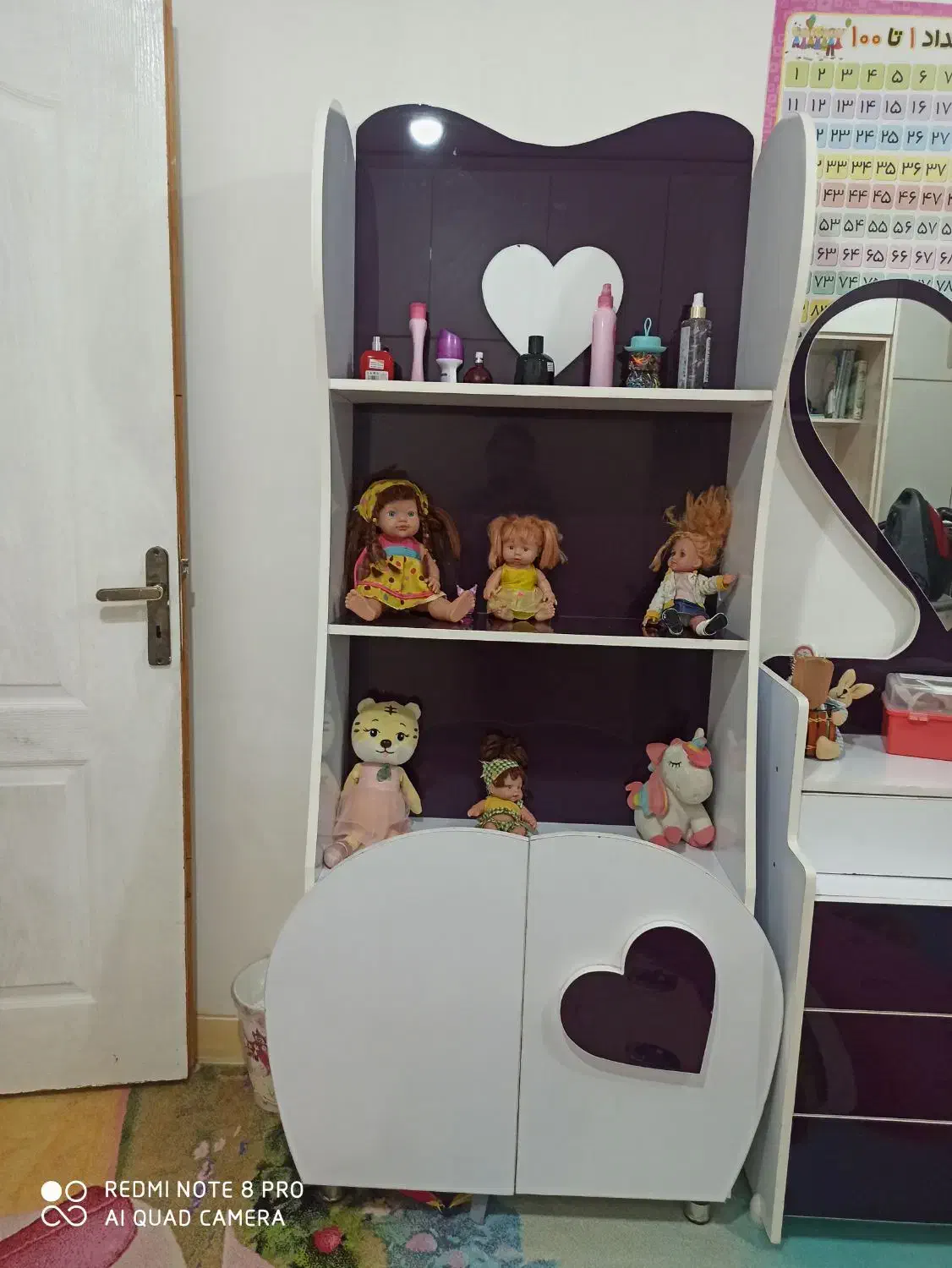 کمد  کتابخانه کودک و نوجوان|کتابخانه، شلف، قفسه‌های دیواری|مسجد سلیمان, |دیوار