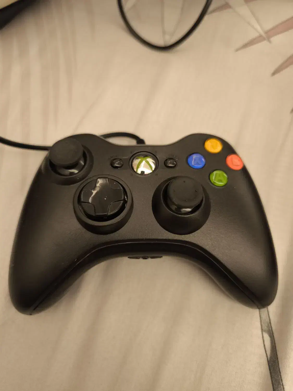 دسته سیمی xbox 360 برای لپ تاپ|کنسول، بازی ویدئویی و آنلاین|همدان, |دیوار