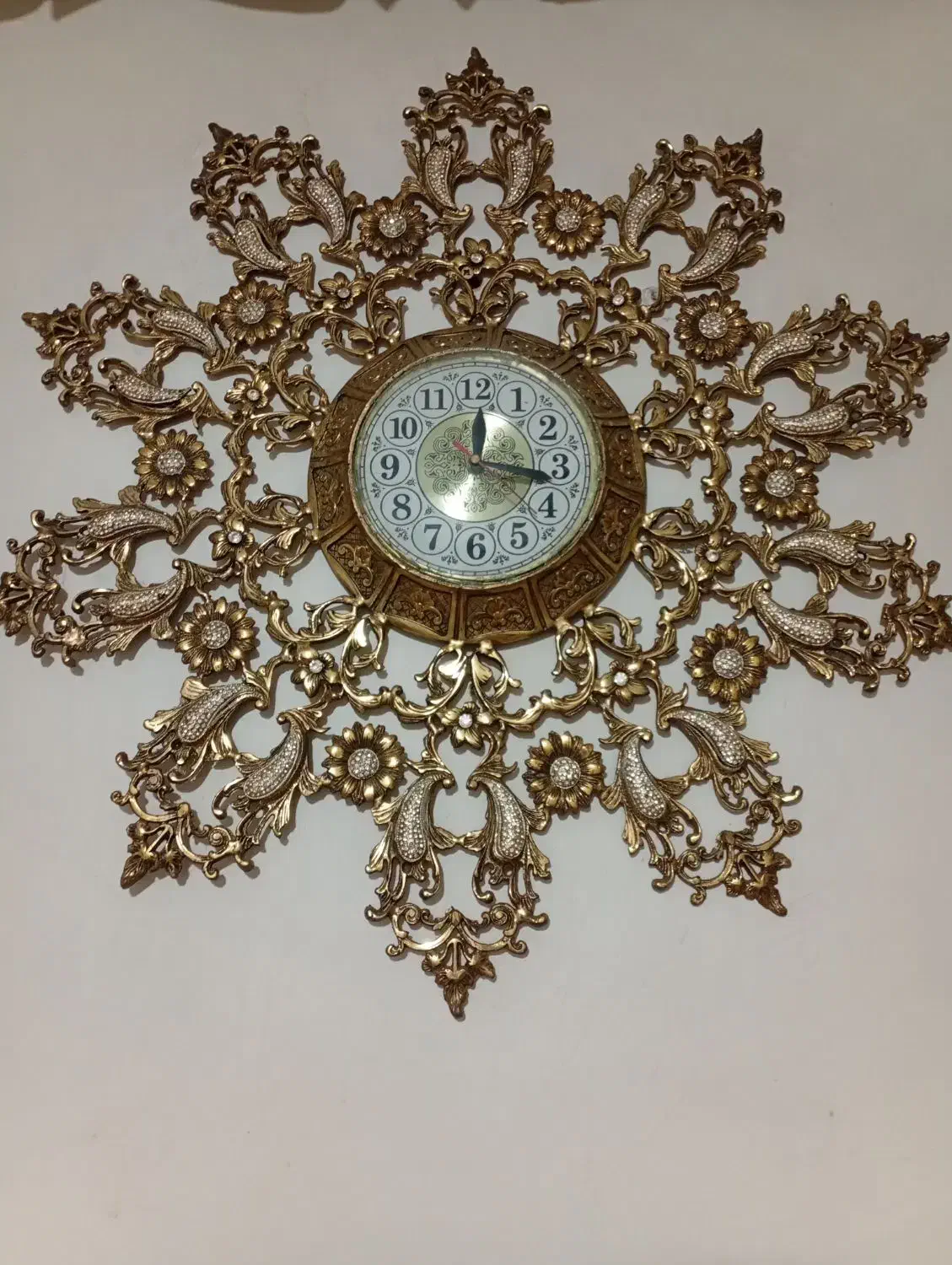 ساعت تمام برنجی|ساعت دیواری و تزئینی|قرچک, مهدیه|دیوار