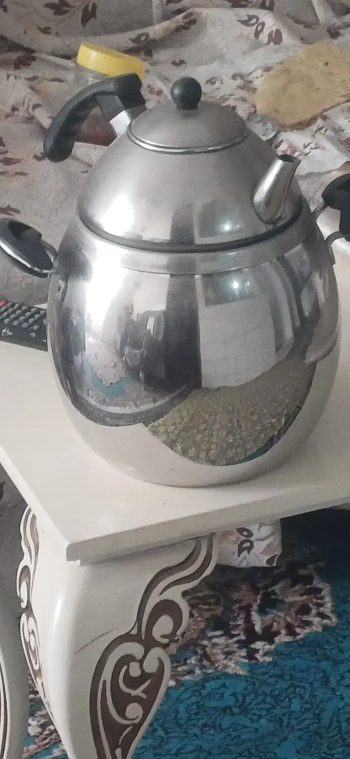 سماوروقوری استیل|سماور، چای‌ساز، قهوه‌ساز|کرمان, |دیوار