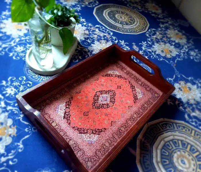 سینی|ظروف سرو و پذیرایی|پرند, فاز ۵|دیوار