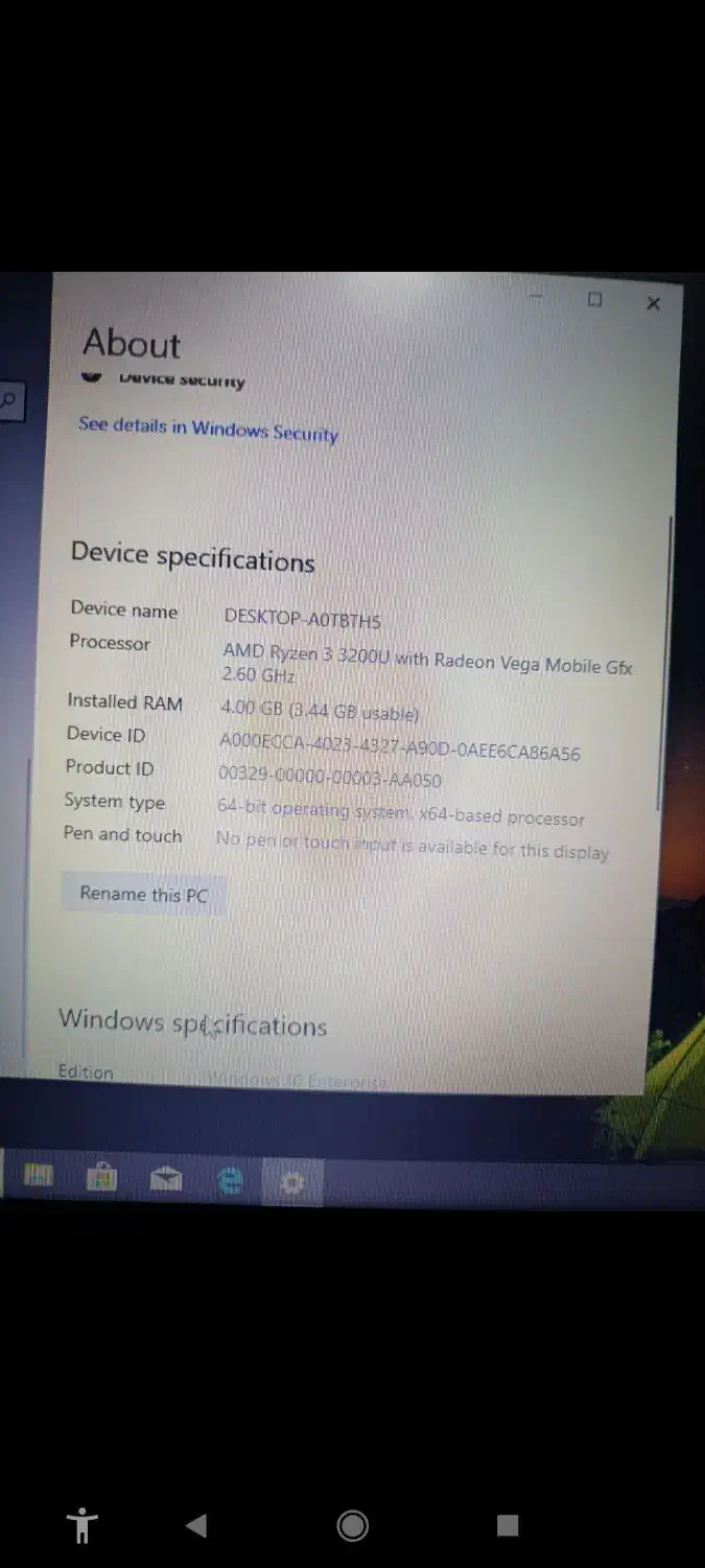 لپ‌تاپ hp255g7|رایانه همراه|اسکو, |دیوار