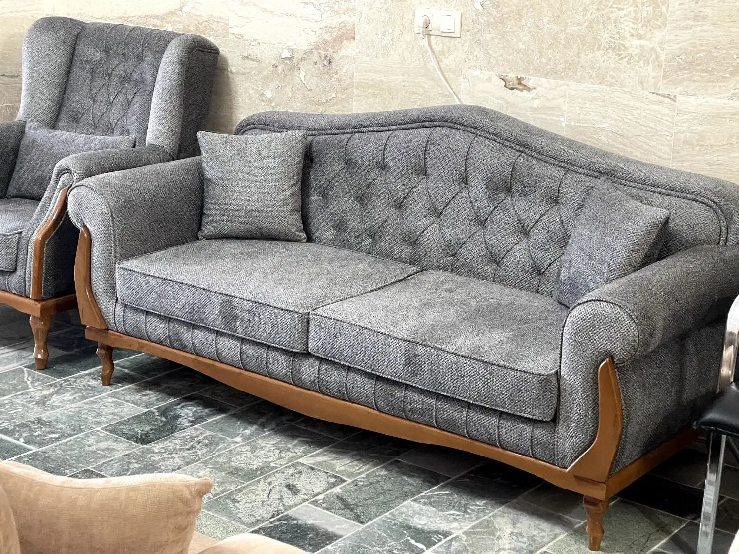 مبلمان راحتی/ برای دکور لوکس شما/زیبایی و راحتی|مبلمان خانگی و میز عسلی|تفرش, |دیوار