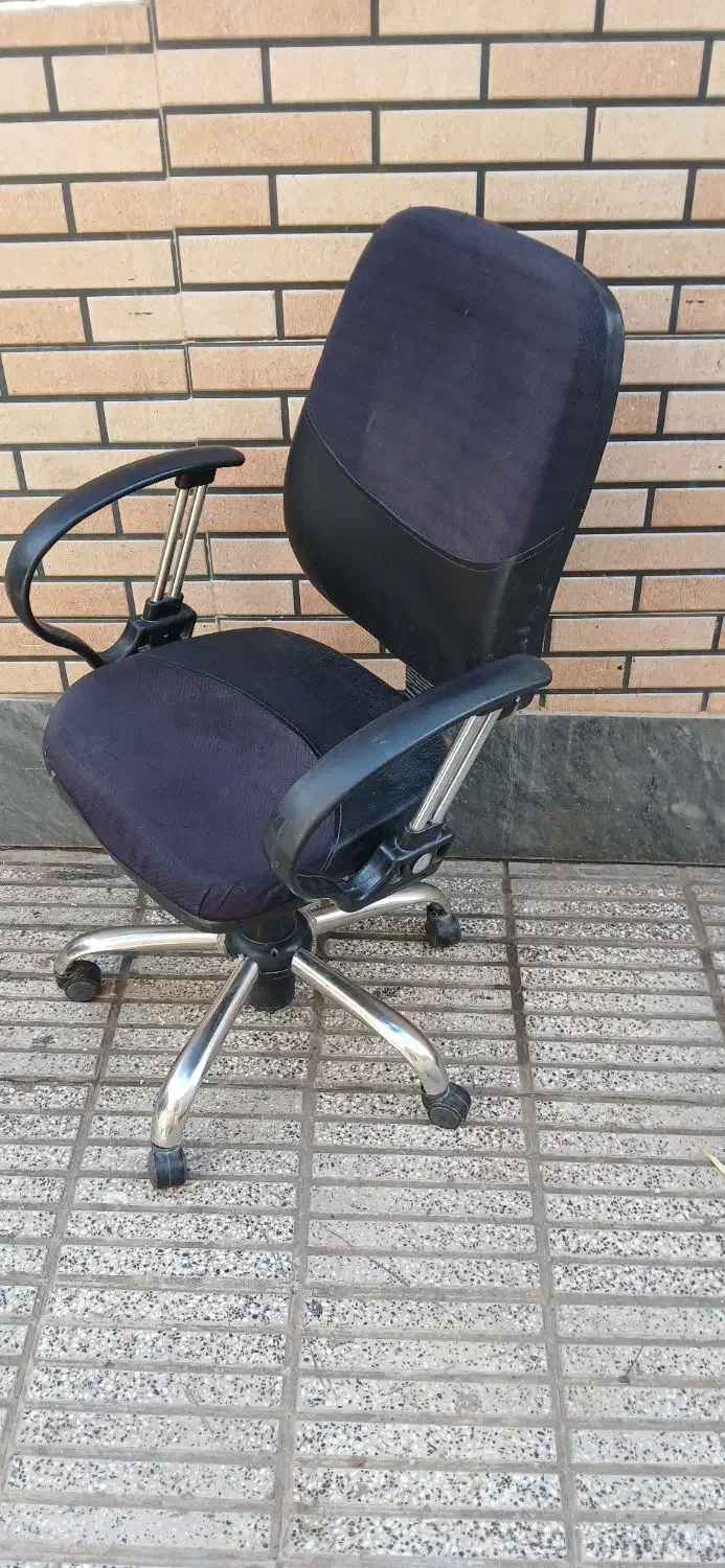 صندلی گردان چرخدار|صندلی و نیمکت|علی‌آباد کتول, |دیوار