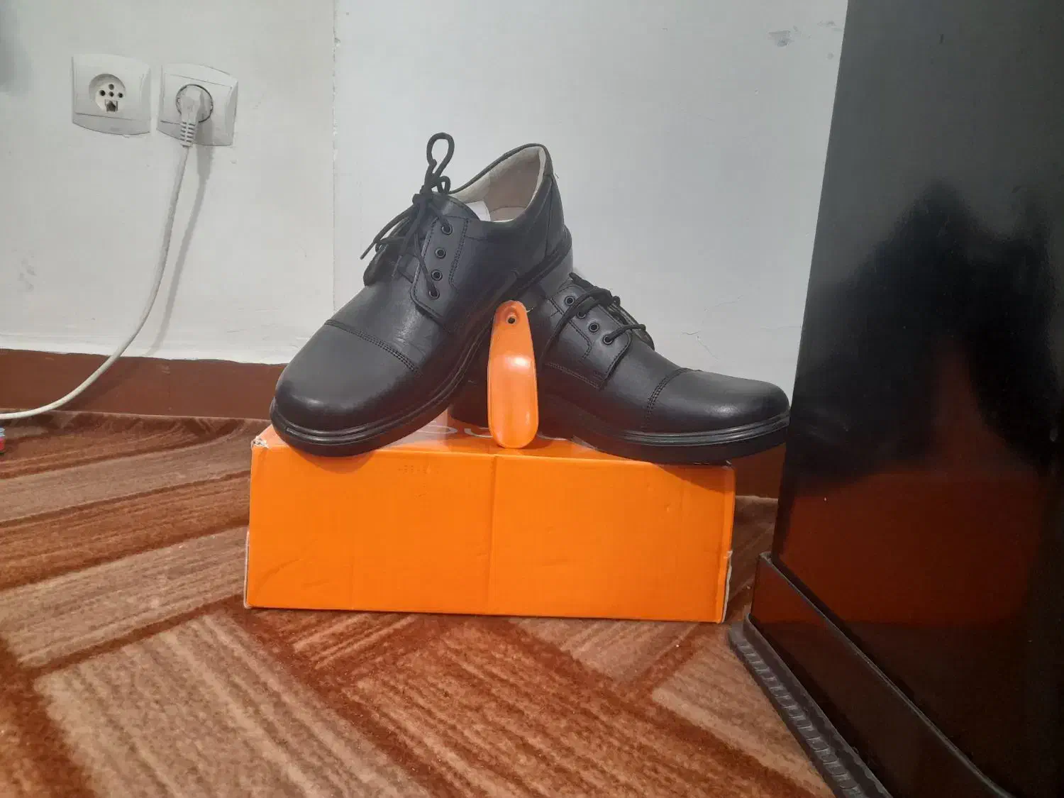 کفش چرم مردانه سایز ۴۲|کیف، کفش، کمربند|فسا, |دیوار