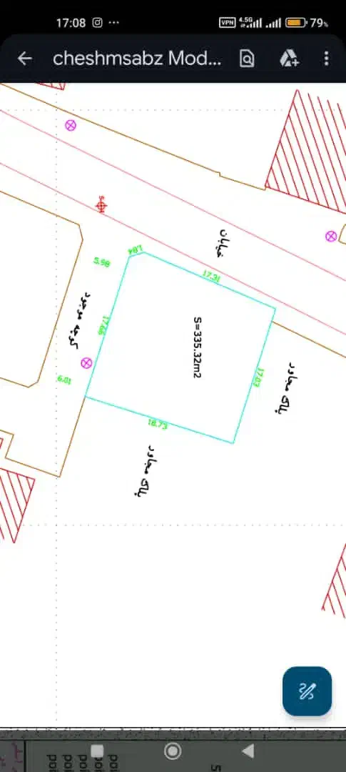 زمین 335 متری مسکونی واجارگاه سنددار|فروش زمین و ملک کلنگی|واجارگاه, |دیوار