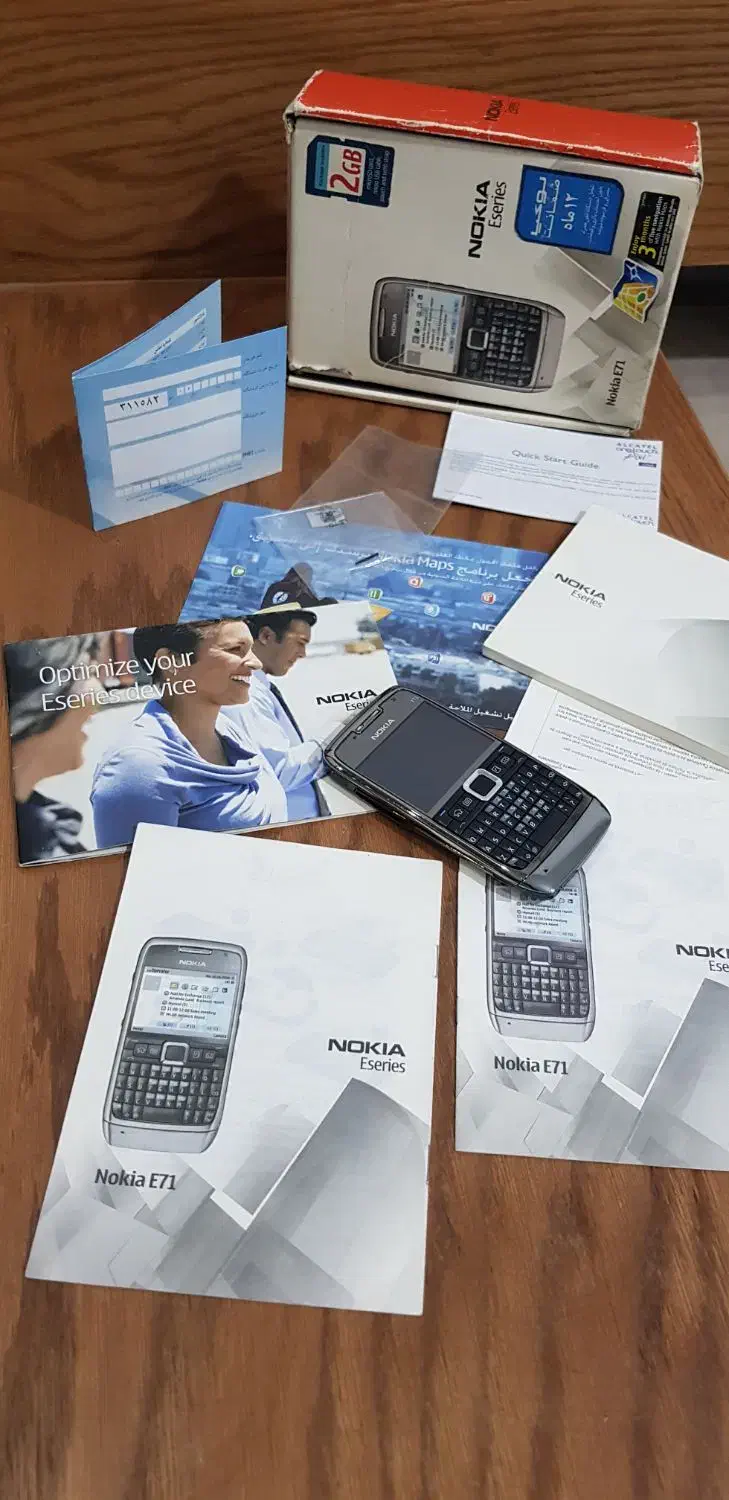 nokia E71 series|موبایل|تهران, شهرک غرب|دیوار
