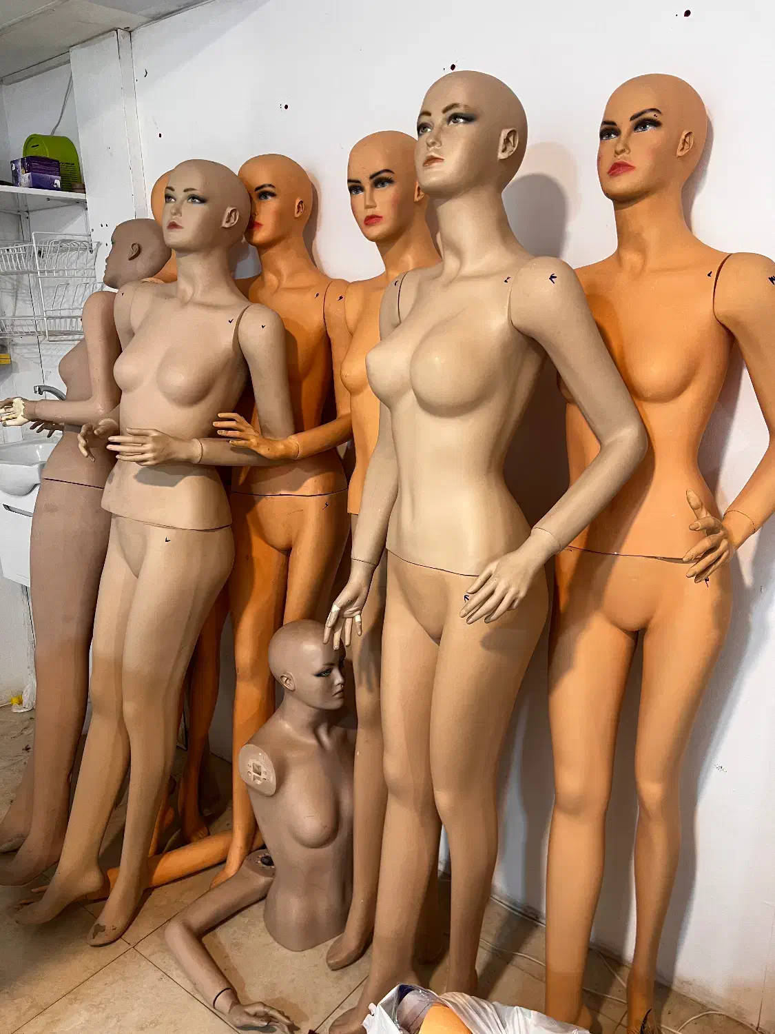 مانکن کامل باکیفیت ویک سری لوازم مغازه|فروشگاه و مغازه|مشهد, آیت الله کاشانی|دیوار