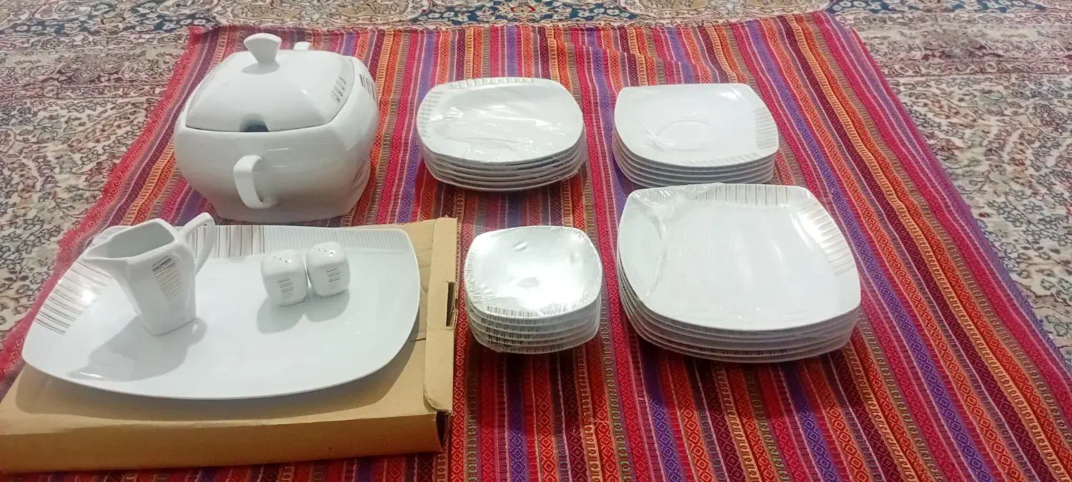 سرویس ۳۰ پارچه چینی توس|ظروف سرو و پذیرایی|قرچک, پویینک|دیوار