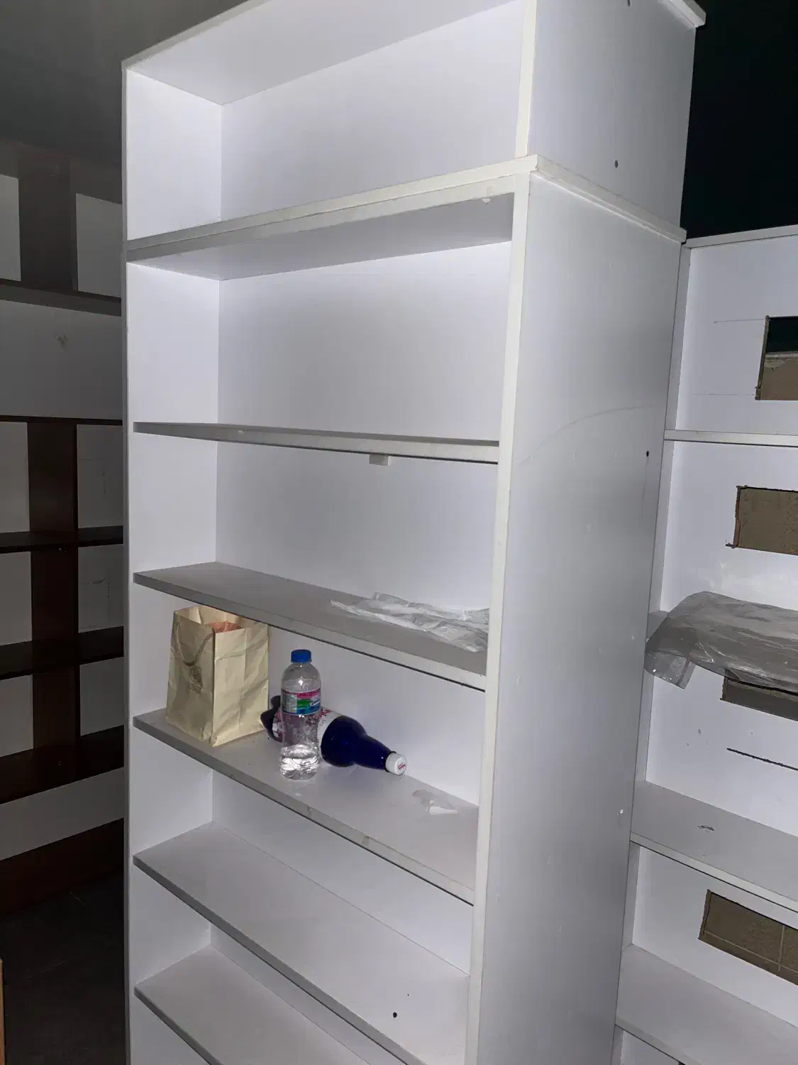 قفسه کتاب ام دی اف|کتابخانه، شلف، قفسه‌های دیواری|تالش, تالش|دیوار