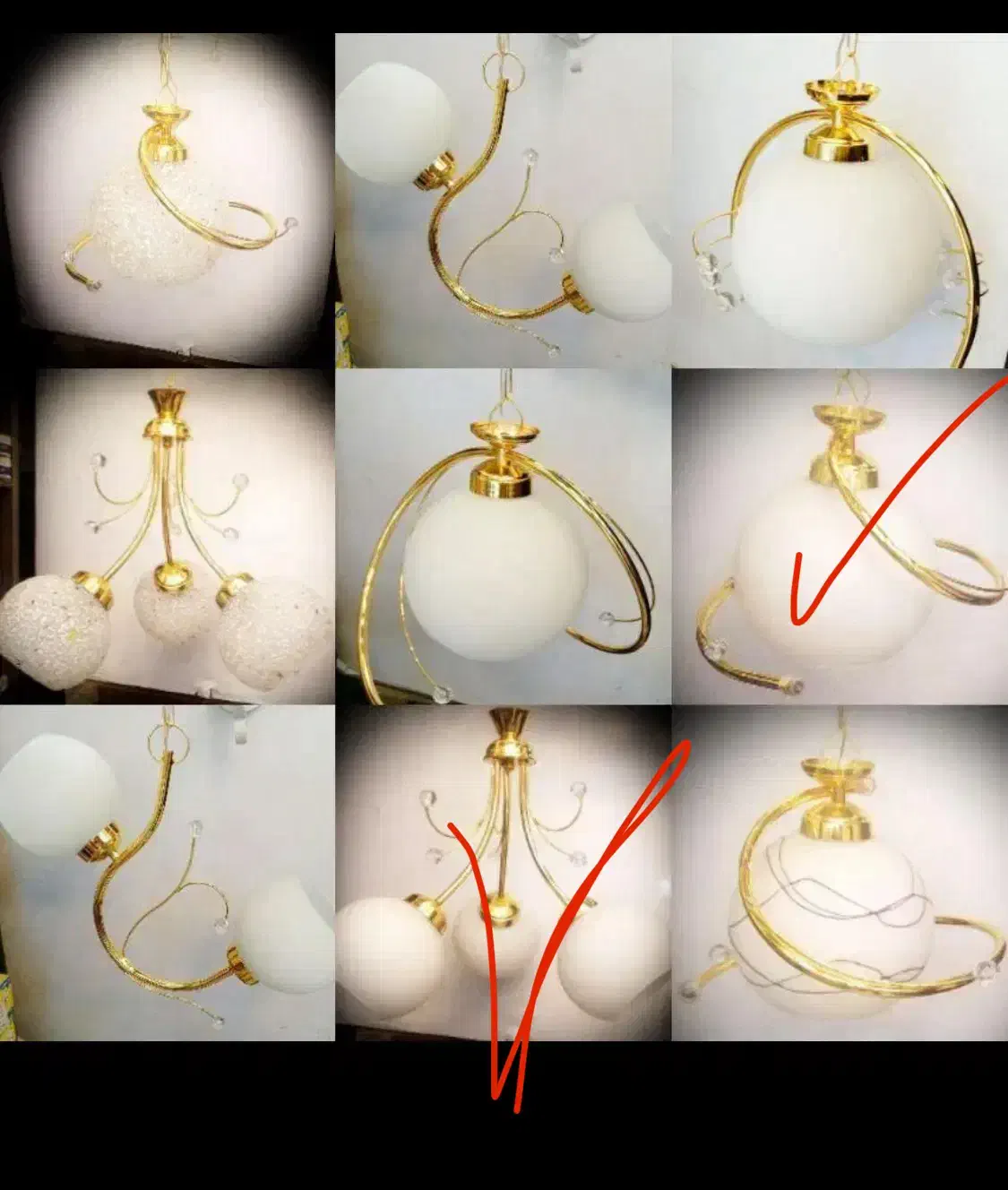 لوستر|لوستر و چراغ آویز|تهران, هفت حوض|دیوار