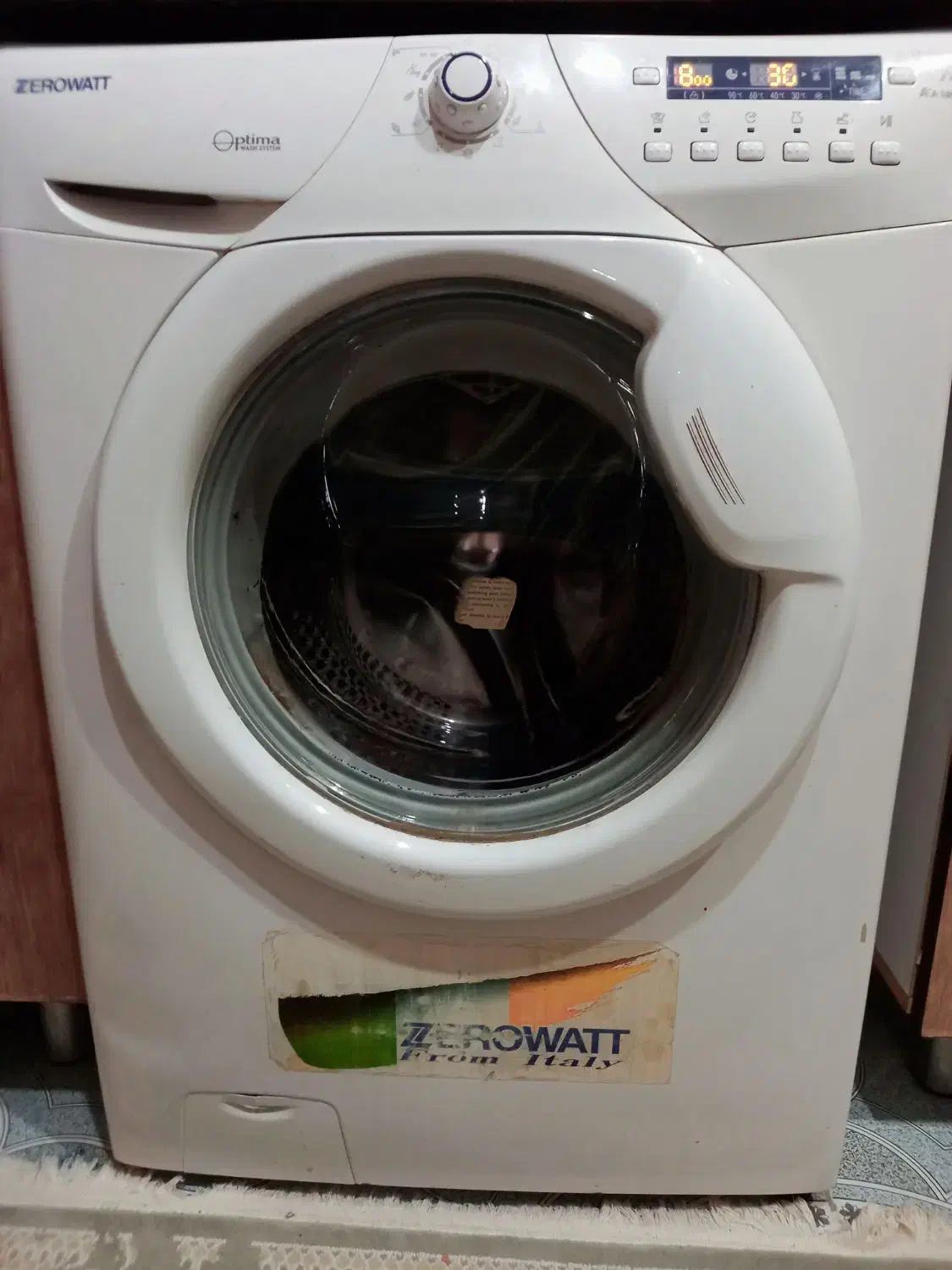لباسشویی تمام اتومات زیروات ایتالیایی|ماشین لباسشویی و خشک‌کن لباس|باوی, |دیوار