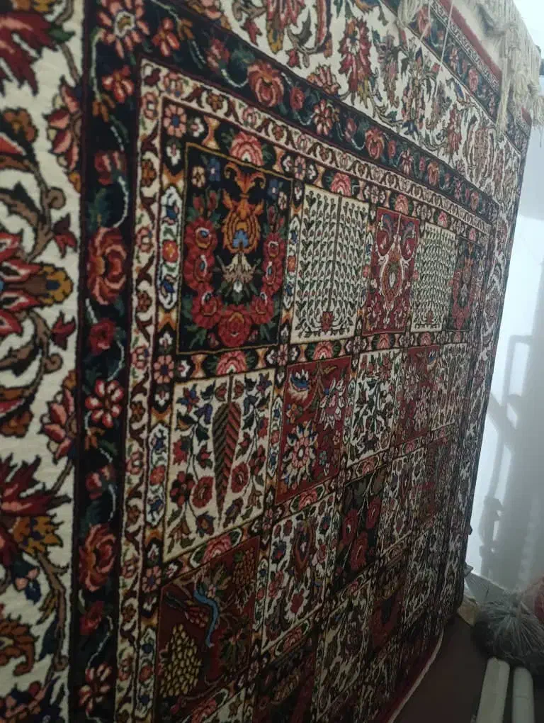 قالی دست بافت شهرکردی|فرش|لنجان, |دیوار