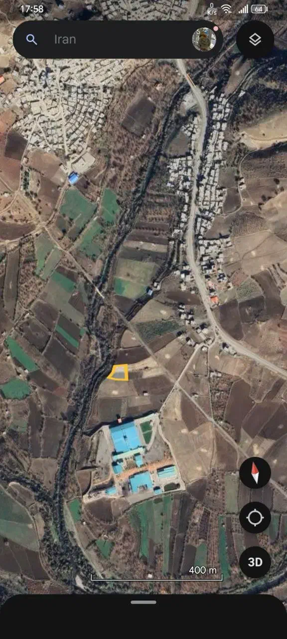 فروش زمین کشاورزی واقع درروستای قلاگاه|فروش زمین و ملک کلنگی|سروآباد, |دیوار