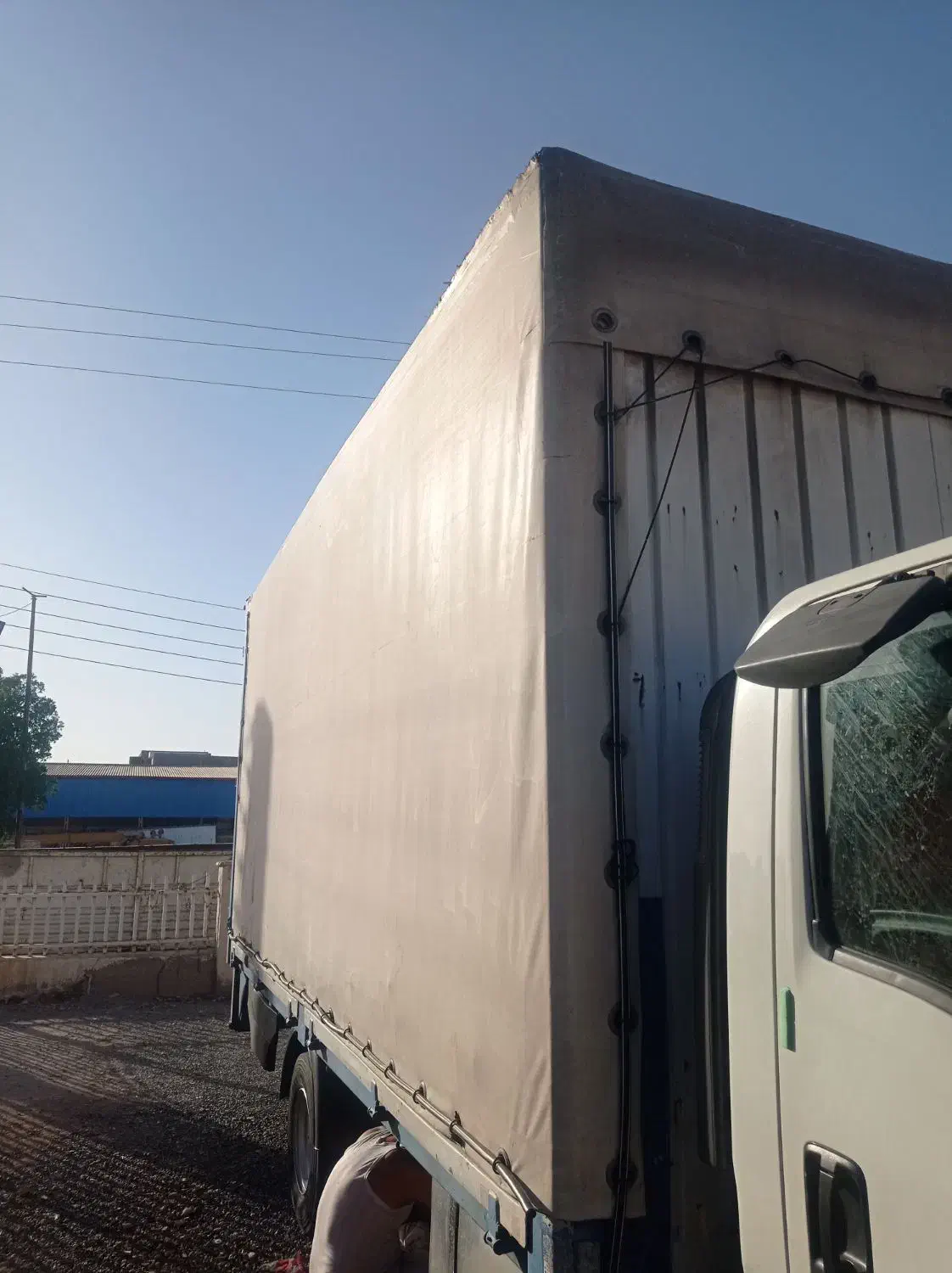 چادر مسقف ایسیزو|خودرو سنگین|اهواز, اسلام آباد شرقی|دیوار