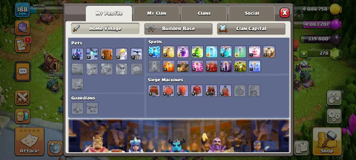 کلش تان ۱۵|کنسول، بازی ویدئویی و آنلاین|بروجرد, |دیوار