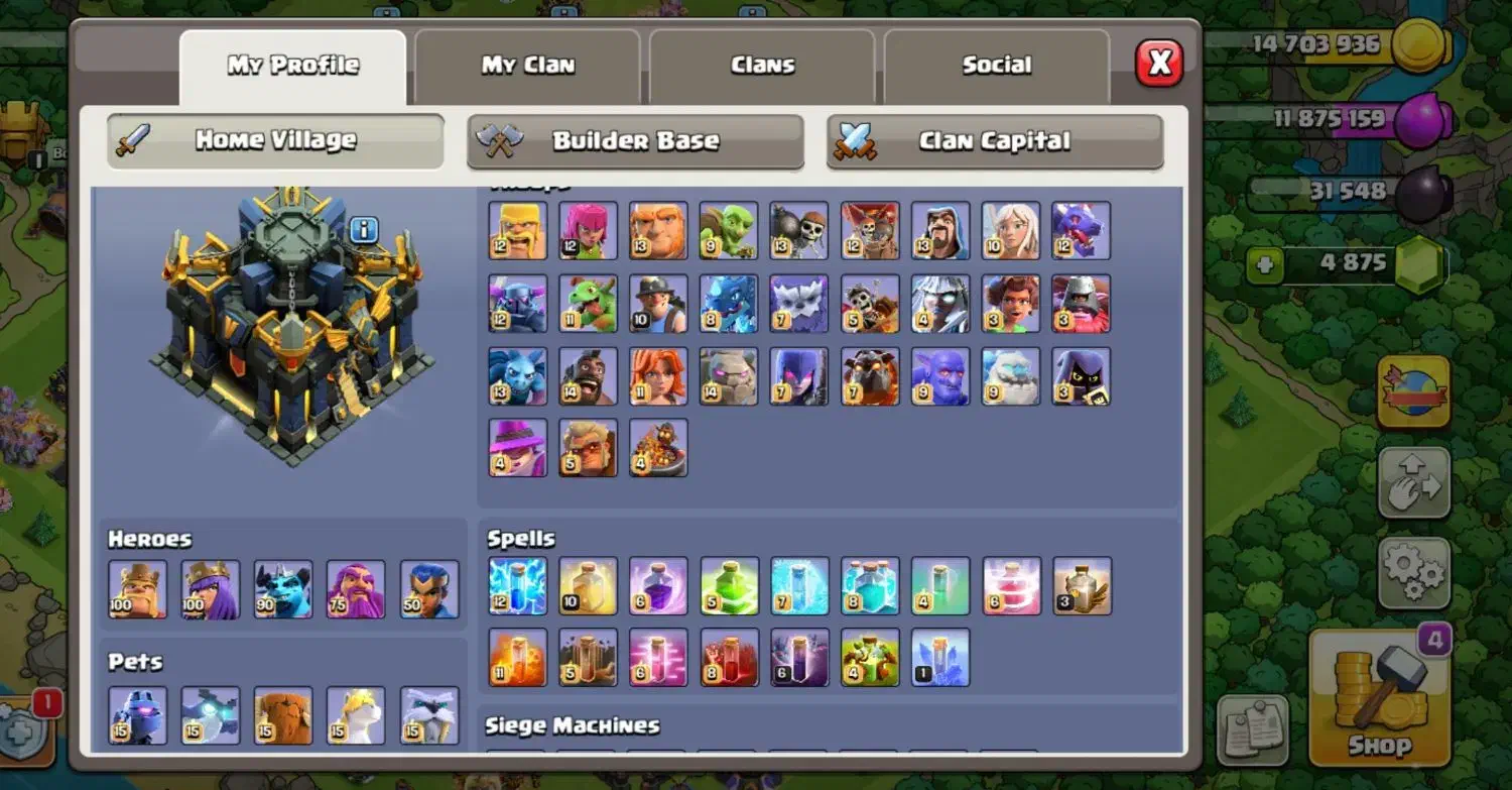 اکانت تان ۱۷ فول مکس|کنسول، بازی ویدئویی و آنلاین|پارسآباد, |دیوار