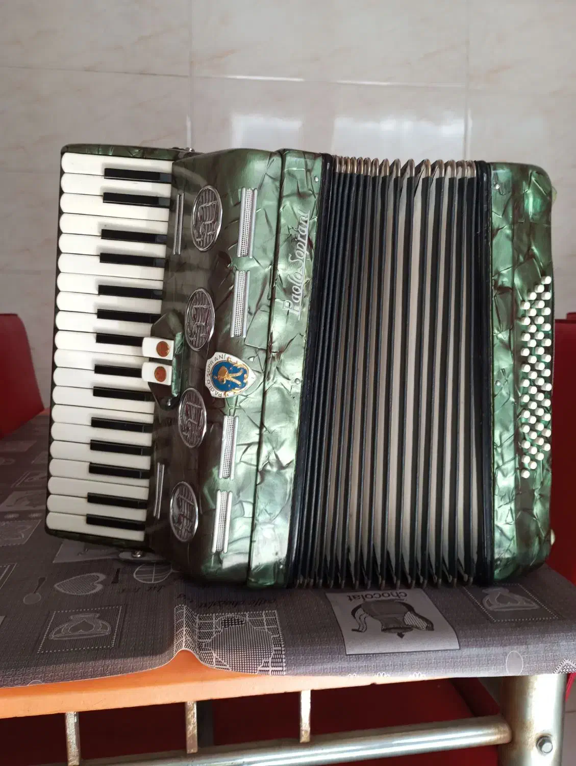 آکاردیون ایتالیایی سوپران 48باس|پیانو، کیبورد، آکاردئون|ارومیه, |دیوار