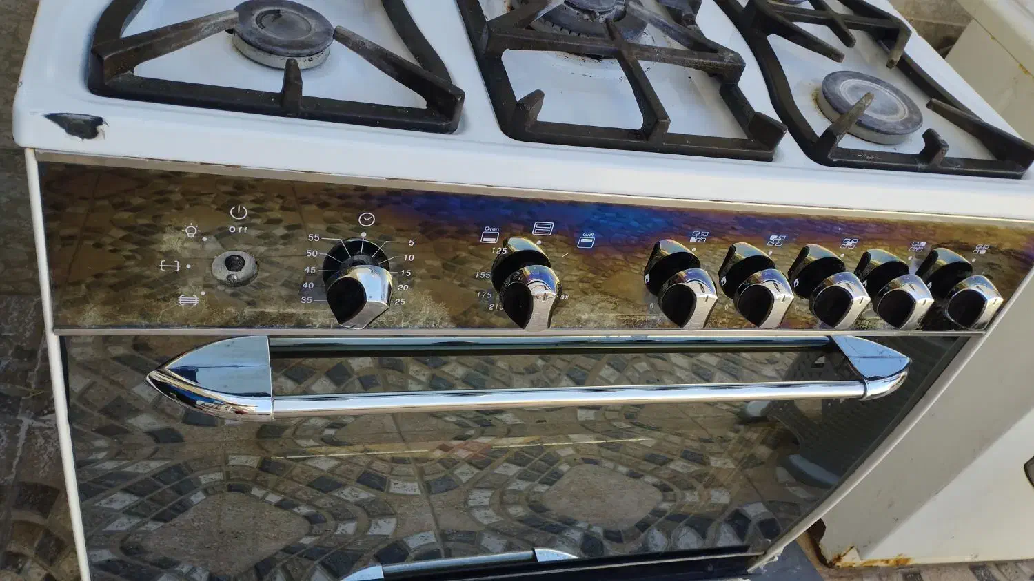 اجاق گاز ۵ شعله کاملا سالم|اجاق گاز و لوازم برقی پختوپز|گرمسار, |دیوار