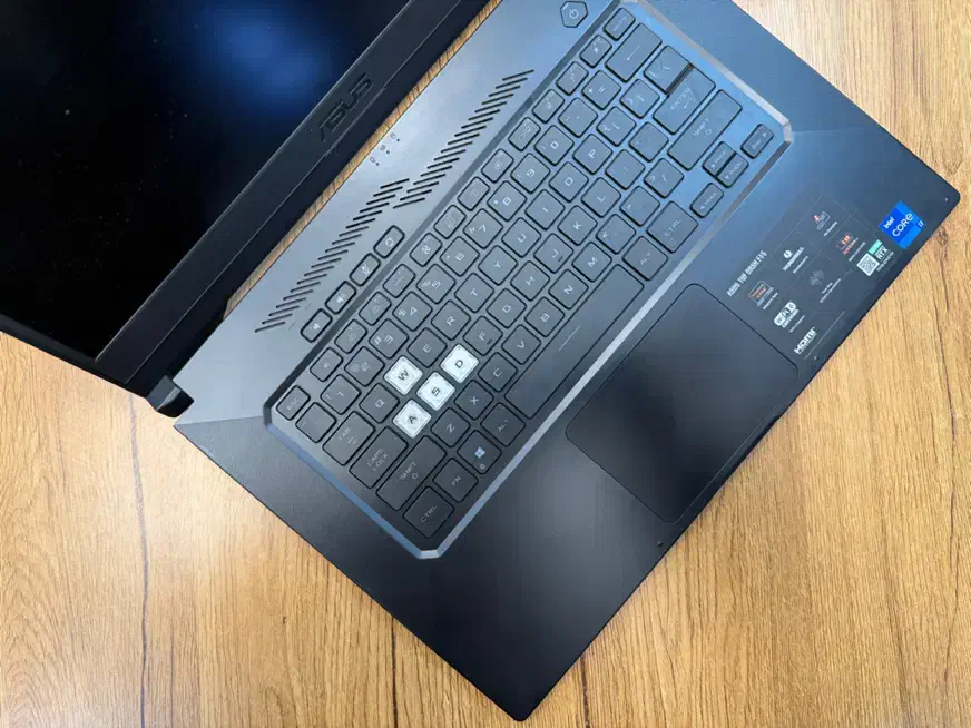 ایسوس تاف با ۶ گیگ گرافیک ۳۰۶۰ و پردازنده i7|رایانه همراه|مشهد, ارشاد|دیوار