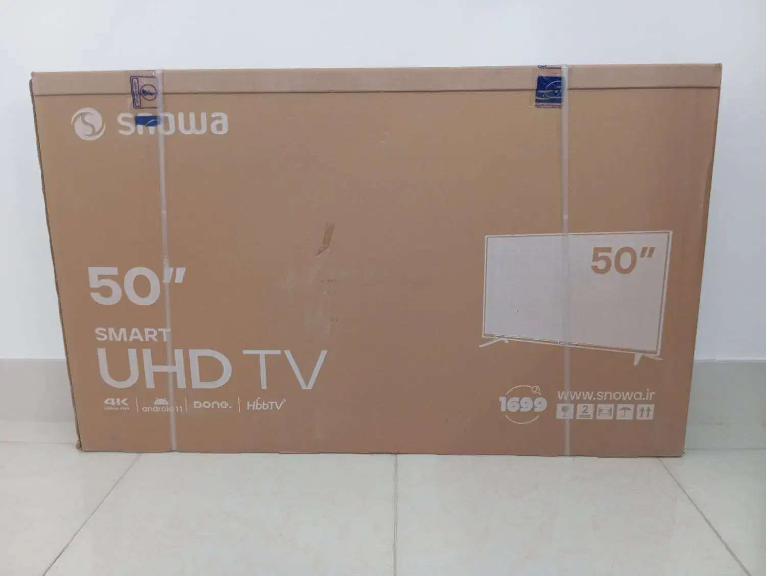 تلویزیون هوشمند اسنوا-50اینچ|تلویزیون و پروژکتور|الشتر, |دیوار