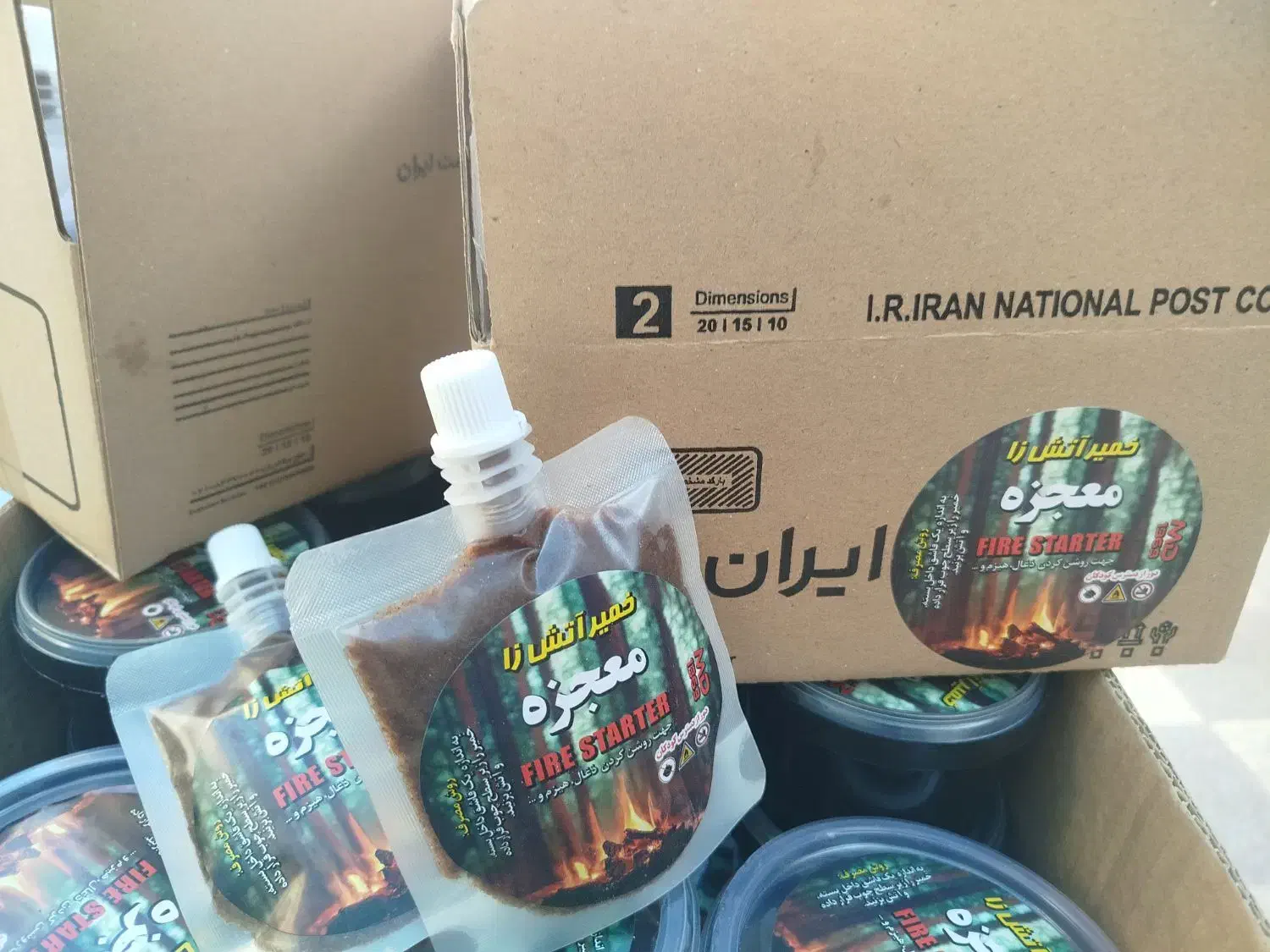 ژل خمیر  آتشزا معجزه|عمده‌فروشی|شاهین‌شهر, ۹ دی|دیوار